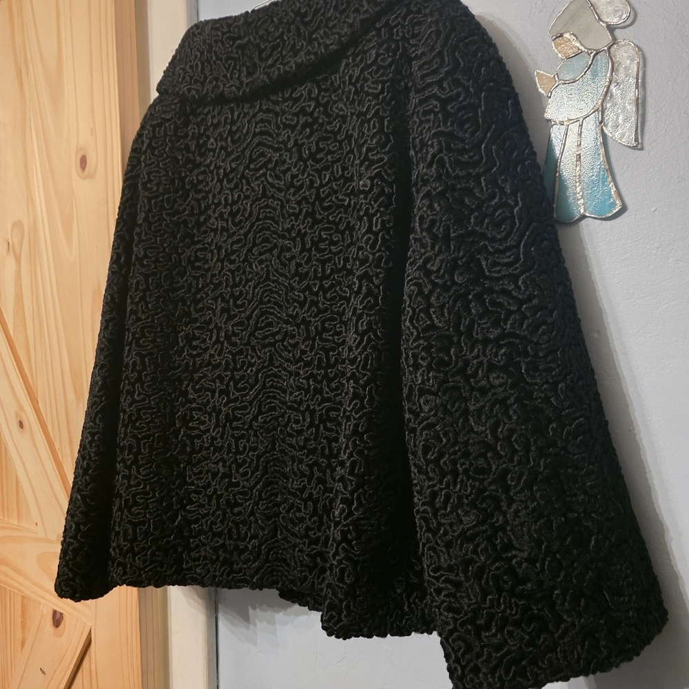 Astrakin By Lepshire Persian Curly Wool Coat Circa 1950s - Picture 2 of 16